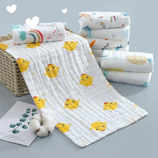 towels & robes 25x50cm baby six-layer pure cotton printed long square towel high density gauze born feeding bab
towels & robes 25x50cm baby six-layer pure cotton printed long square towel high density gauze born feeding bab