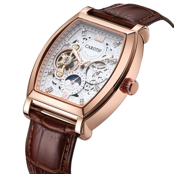 carlo jeff's tiktok live barrels, watches, tourbillon, stars, all match machines, men's business watches, Slivery;brown
carlo jeff's tiktok live barrels, watches, tourbillon, stars, all match machines, men's business watches, Slivery;brown