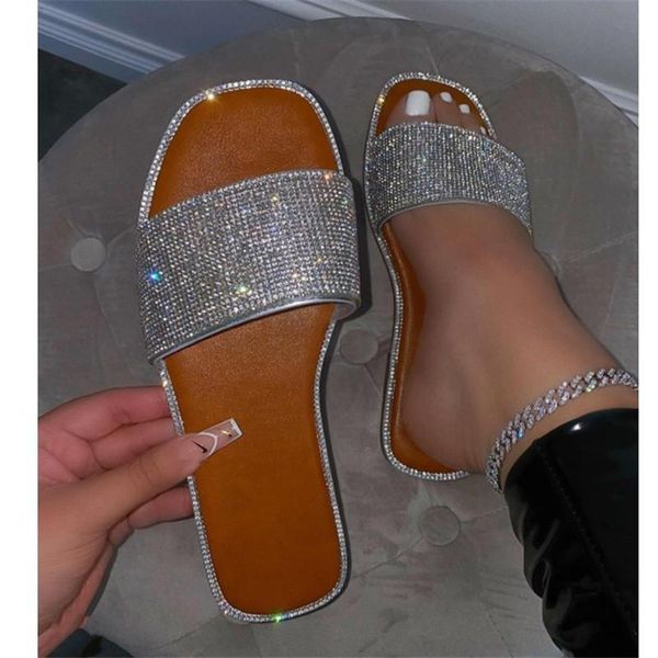 slippers rhinestone women fashion wild beach flip flops bright flat bottom outdoor sandals for shoes a879, Black
slippers rhinestone women fashion wild beach flip flops bright flat bottom outdoor sandals for shoes a879, Black
