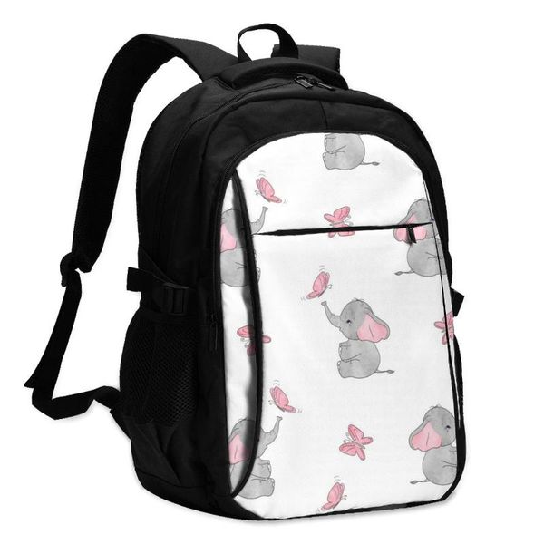 backpack usb charge women cute elephants and butterflies student letters print school bag teenager girls
backpack usb charge women cute elephants and butterflies student letters print school bag teenager girls