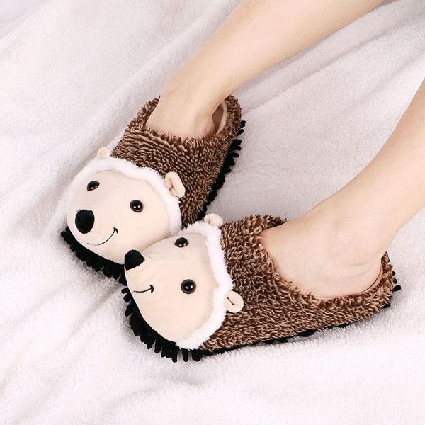 cute animal-shaped indoor slippers 2021 winter warm furry hedgehog house flat shoes women fashion wooden floor home slipper xd11, Black
cute animal-shaped indoor slippers 2021 winter warm furry hedgehog house flat shoes women fashion wooden floor home slipper xd11, Black