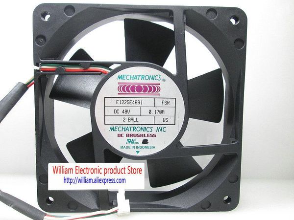 fans & coolings original fonsoning e1225e48b1 fsr a1225e48b1 fs 48v 0.170a 120*120*25mm 3 lines cooling fan
fans & coolings original fonsoning e1225e48b1 fsr a1225e48b1 fs 48v 0.170a 120*120*25mm 3 lines cooling fan