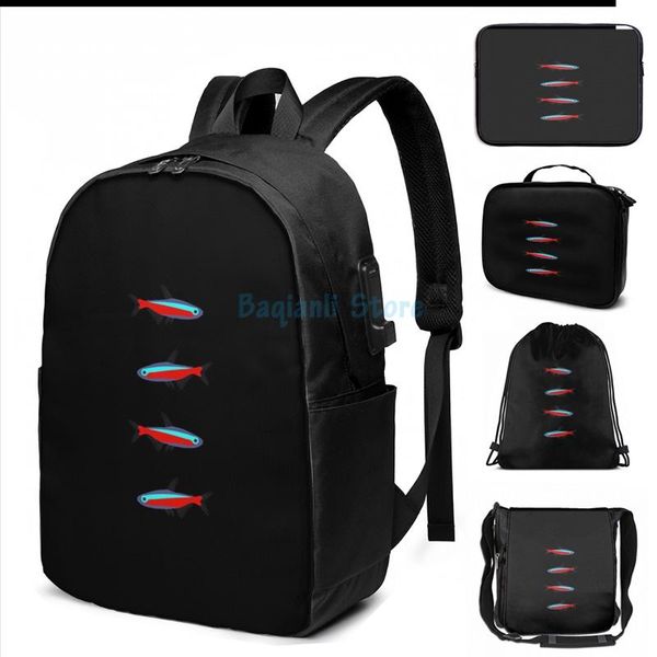 funny graphic print neon tetra usb charge backpack men school bags women bag travel laptop
funny graphic print neon tetra usb charge backpack men school bags women bag travel laptop