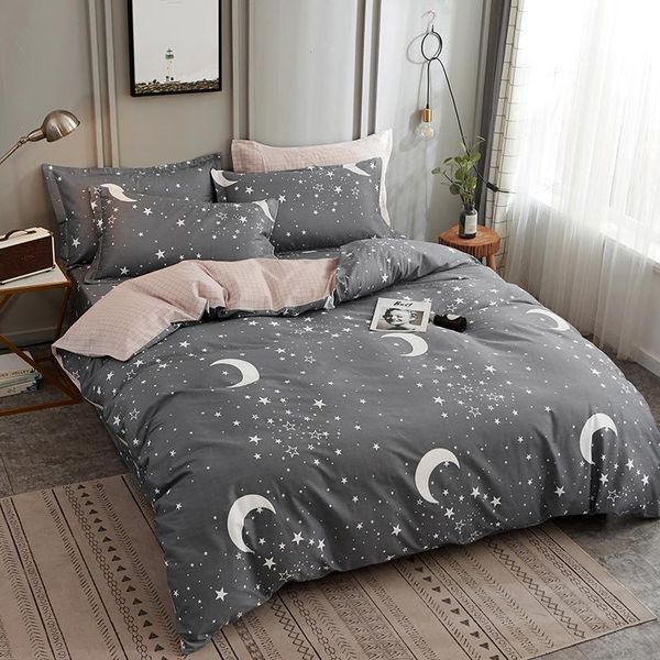 bedding sets 100% cotton duvet cover + pillowcase star moon quilt bed linens no sheet single king hometextile
bedding sets 100% cotton duvet cover + pillowcase star moon quilt bed linens no sheet single king hometextile