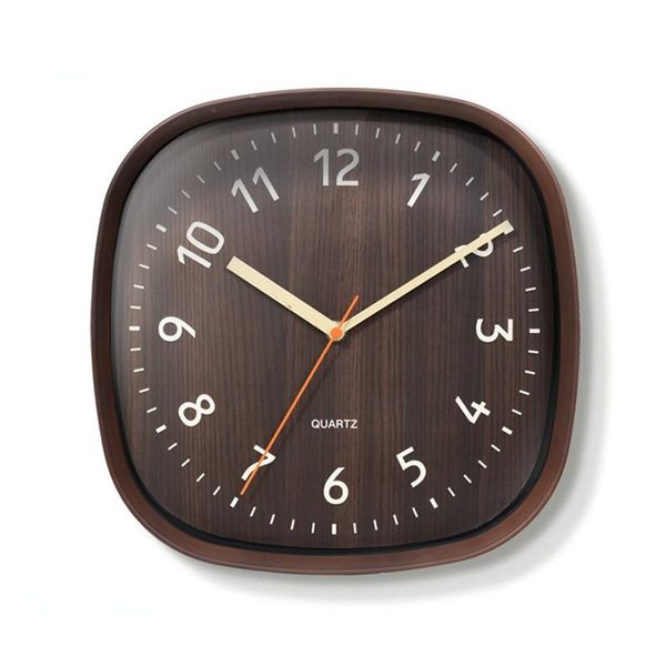 wall clocks square wood grain plastic clock mute quartz living room modern minimalist decor watch zegar home
wall clocks square wood grain plastic clock mute quartz living room modern minimalist decor watch zegar home