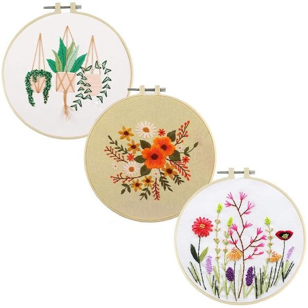 other arts and crafts 3 pack embroidery kit for beginners plants flowers starter including hoops color threads
other arts and crafts 3 pack embroidery kit for beginners plants flowers starter including hoops color threads