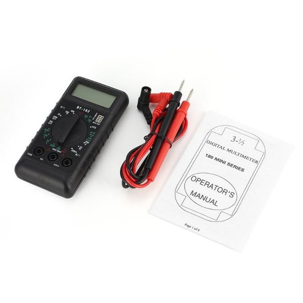 multimeters dt-182 digital mini multimeter dc/ac voltage current meter handheld pocket voltmeter ammeter diode triode tester multitester
multimeters dt-182 digital mini multimeter dc/ac voltage current meter handheld pocket voltmeter ammeter diode triode tester multitester