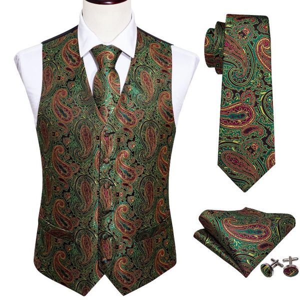 men's vests suit vest for men green skinny v-neck waistcoat silk paisley tie set handkerchief cufflinks red necktie black barry.wang, Black;white
men's vests suit vest for men green skinny v-neck waistcoat silk paisley tie set handkerchief cufflinks red necktie black barry.wang, Black;white