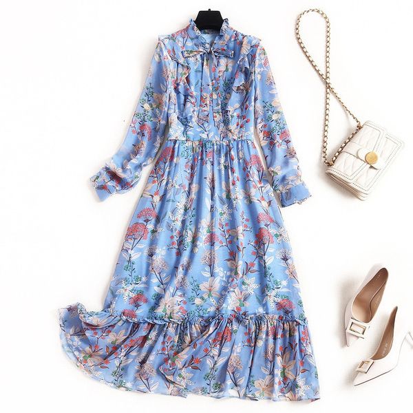 casual dresses spring summer long sleeve round neck blue floral print chiffon ribbon tie bow ruffle detail mid-calf dress om122213972 2ddz, Black;gray
casual dresses spring summer long sleeve round neck blue floral print chiffon ribbon tie bow ruffle detail mid-calf dress om122213972 2ddz, Black;gray