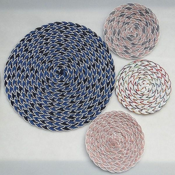 mats & pads colorful placemat for kitchen table round coasters cup pad dining decoration cotton tableware napperon de
mats & pads colorful placemat for kitchen table round coasters cup pad dining decoration cotton tableware napperon de