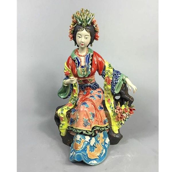 decorative objects & figurines chinese ceramic dolls fine art female statue sculpture collections angels porcelain collectible home decor cr 
decorative objects & figurines chinese ceramic dolls fine art female statue sculpture collections angels porcelain collectible home decor cr