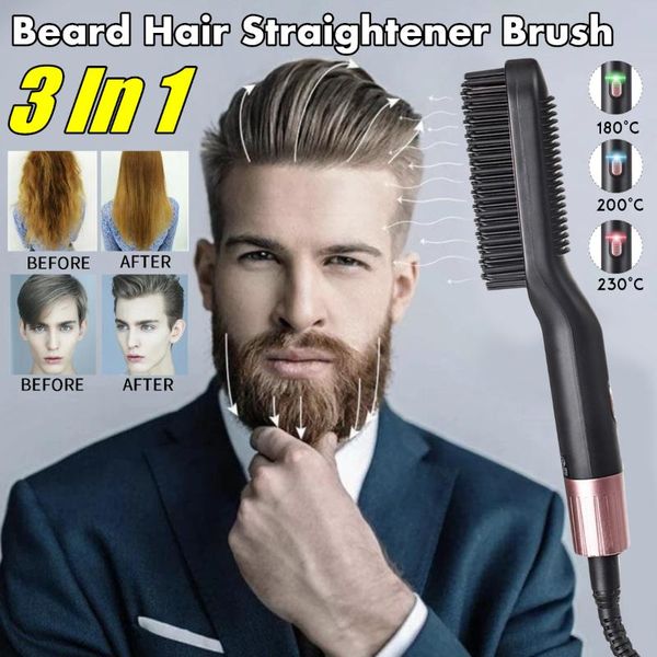 in 1 professional hair & beard straightener brushes comb 3temperature adjustable ptc heater curling styling for men women electric
in 1 professional hair & beard straightener brushes comb 3temperature adjustable ptc heater curling styling for men women electric