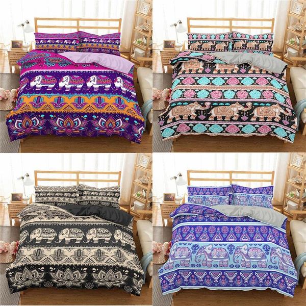 boho vintage bedding set elephant pattern india duvet cover king comforter microfiber bedclothes sets
boho vintage bedding set elephant pattern india duvet cover king comforter microfiber bedclothes sets
