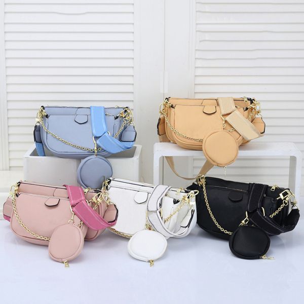 2021 designer's shoulder bag women's fashion luxury three piece leather wallet bags size 24*6*13.5cmior2
2021 designer's shoulder bag women's fashion luxury three piece leather wallet bags size 24*6*13.5cmior2