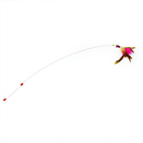 cat toys 1pc pet toy cute design steel wire feather teaser wand plastic for cats color multi products supplies
cat toys 1pc pet toy cute design steel wire feather teaser wand plastic for cats color multi products supplies