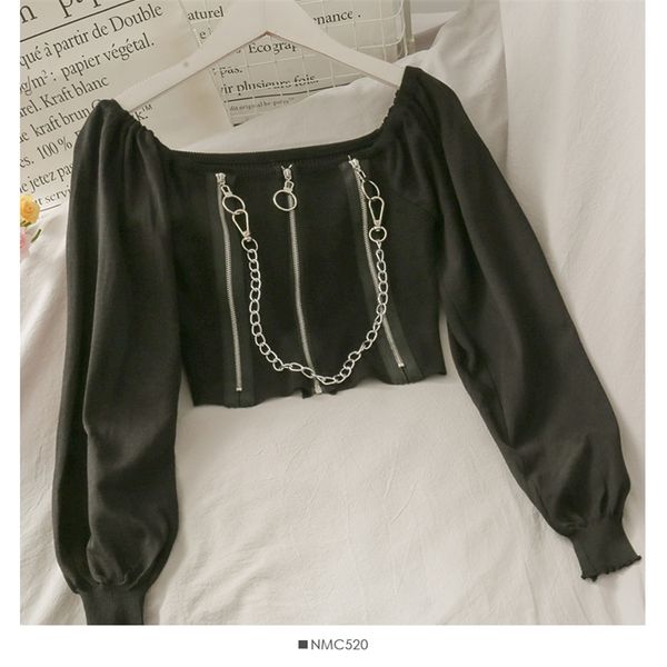 itoolin y2k gothic zipper crop women off shoulder street t-shirts clubwear long sleeve tees dark black vintage clothes 220307, White
itoolin y2k gothic zipper crop women off shoulder street t-shirts clubwear long sleeve tees dark black vintage clothes 220307, White