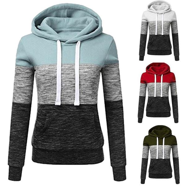 women's hoodies & sweatshirts women patchwork color block long sleeve drawstring hooded sweatshirt ladies winter warm hoodie, Black
women's hoodies & sweatshirts women patchwork color block long sleeve drawstring hooded sweatshirt ladies winter warm hoodie, Black