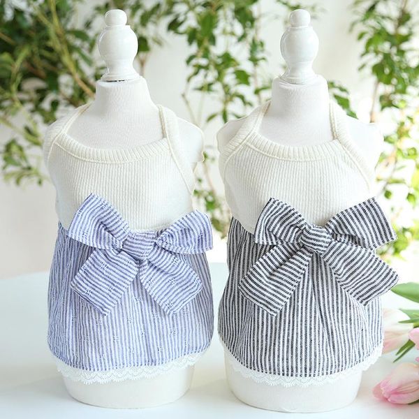 mori style vertical striped elegant dog dress clothes for pets blue grey colors design dla psa pet clothing apparel
mori style vertical striped elegant dog dress clothes for pets blue grey colors design dla psa pet clothing apparel