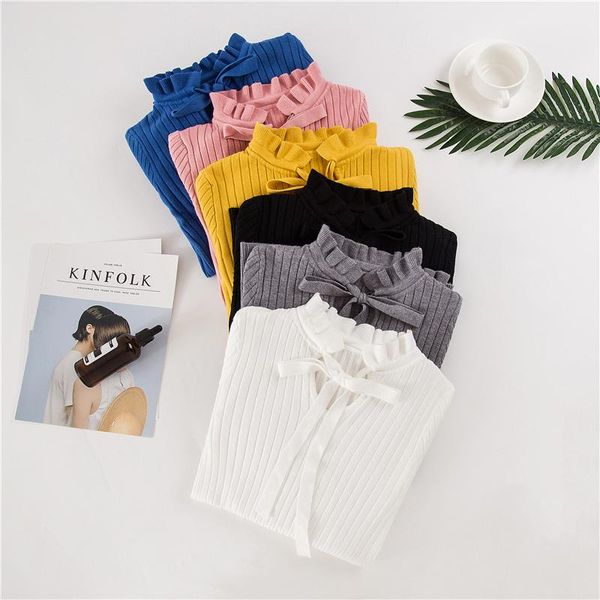 autumn winter pullovers sweaters women bow solid sweet fashion lace up petal sleeve slim basic sweater ropa de mujer z376 women's, White;black
autumn winter pullovers sweaters women bow solid sweet fashion lace up petal sleeve slim basic sweater ropa de mujer z376 women's, White;black