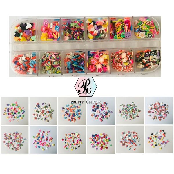 nail glitter prettyg set 1- 12 kinds of 3d animal sugar flower flag cake slices supplies polymer soft clay decoration for art slime, Silver;gold
nail glitter prettyg set 1- 12 kinds of 3d animal sugar flower flag cake slices supplies polymer soft clay decoration for art slime, Silver;gold