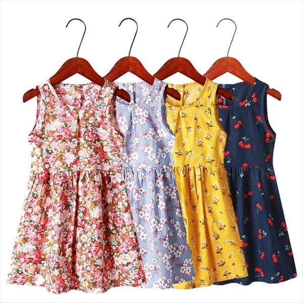 floral summer for girls girl dresses clothes korean cotton sleeveless beach dress 2 8 years children clothing, Red;yellow
floral summer for girls girl dresses clothes korean cotton sleeveless beach dress 2 8 years children clothing, Red;yellow