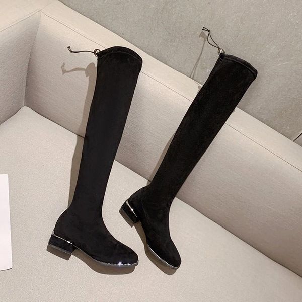 boots women's long winter black over the knee high female thigh sock platform shoes 
boots women's long winter black over the knee high female thigh sock platform shoes