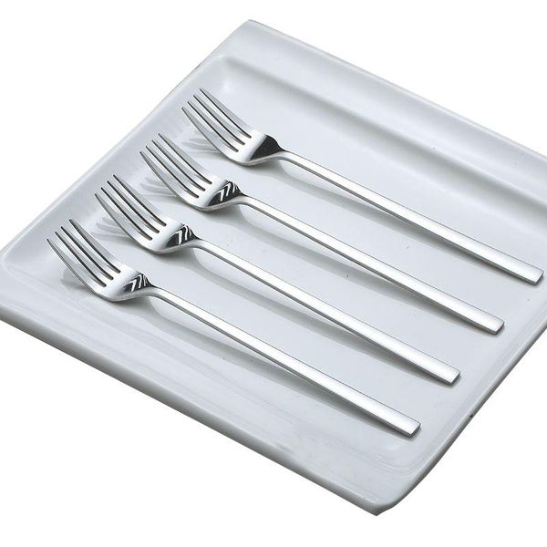 dinnerware sets 4pcs stainless steel dinner fork korean long handled dessert forks cake fruit cream set kitchen cutlery tools 21.5cm/8.5
dinnerware sets 4pcs stainless steel dinner fork korean long handled dessert forks cake fruit cream set kitchen cutlery tools 21.5cm/8.5