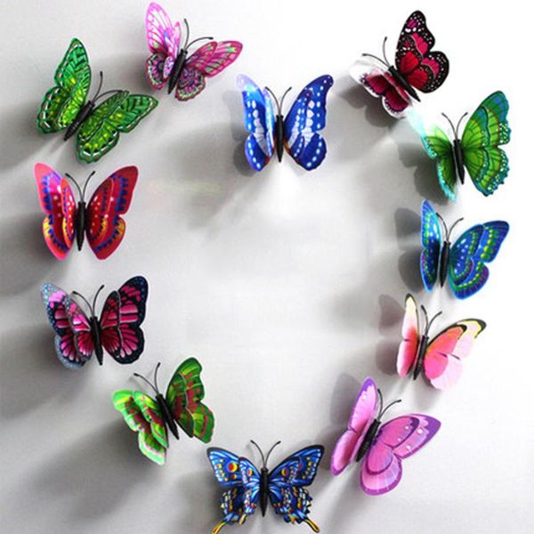 fridge magnets 10pcs artificial butterfly luminous magnet for home christmas wedding decoration
fridge magnets 10pcs artificial butterfly luminous magnet for home christmas wedding decoration