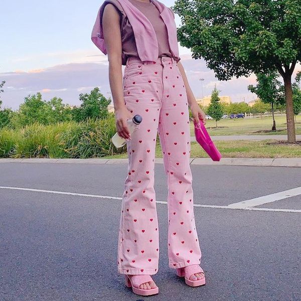 jeans heart print skinny pocket sweatpants fashion 2021pink pants women sweat cute 90s y2k high waist long trousers ladies women's, Blue
jeans heart print skinny pocket sweatpants fashion 2021pink pants women sweat cute 90s y2k high waist long trousers ladies women's, Blue