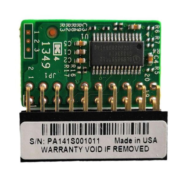 computer cables & connectors disassemble 90% tpm encryption security module aom-tpm-9655v pa147s005535 remote card 1.2 trusted board 20pin
computer cables & connectors disassemble 90% tpm encryption security module aom-tpm-9655v pa147s005535 remote card 1.2 trusted board 20pin