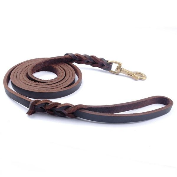 dog collars & leashes cowhide pet training leash lead braided leather lead-long strong
dog collars & leashes cowhide pet training leash lead braided leather lead-long strong