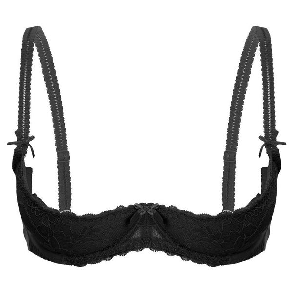 bras for women 1/2 cup push up underwire lace bra lingerie adjustable strap sponge padded brassiere underwear exotic nightwear, Red;black
bras for women 1/2 cup push up underwire lace bra lingerie adjustable strap sponge padded brassiere underwear exotic nightwear, Red;black