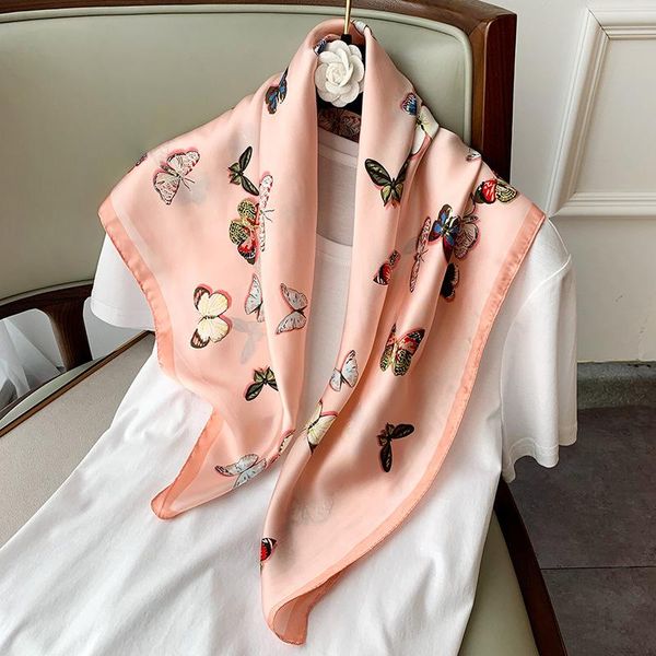 scarves 2021 spring autumn all-match square silk scarf summer sunscreen shawl female neckerchief soft women, Blue;gray
scarves 2021 spring autumn all-match square silk scarf summer sunscreen shawl female neckerchief soft women, Blue;gray
