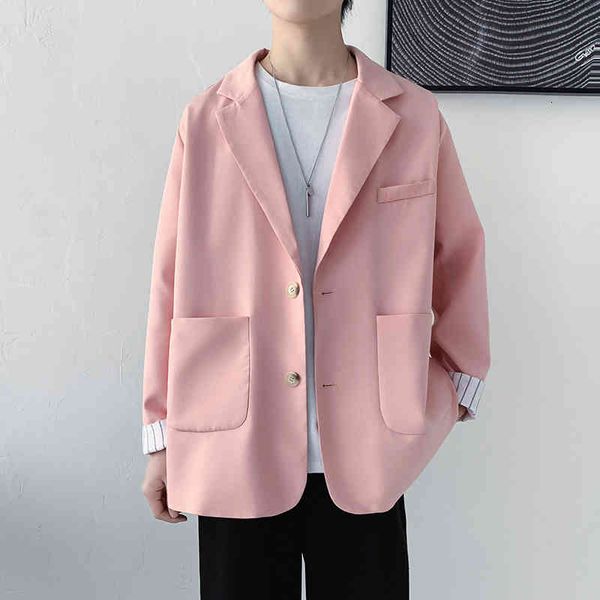 men's suits & blazers british style men's leisure blazers in loose fashion all-simple korean match suit- single-breasted retro, White;black
men's suits & blazers british style men's leisure blazers in loose fashion all-simple korean match suit- single-breasted retro, White;black