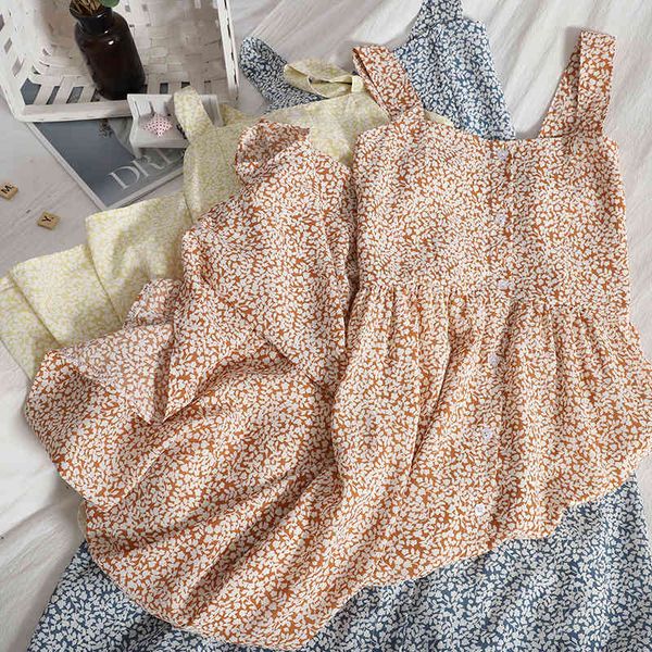 two piece dress korean vintage suspender dress for womens clavicle-breasted gentle long chiffon summer wild thin print vestidos 8x, White
two piece dress korean vintage suspender dress for womens clavicle-breasted gentle long chiffon summer wild thin print vestidos 8x, White
