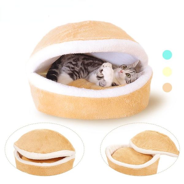 cat beds & furniture warm bed house hamburger disassemblability windproof pet puppy nest shell hiding burger bun for winter
cat beds & furniture warm bed house hamburger disassemblability windproof pet puppy nest shell hiding burger bun for winter