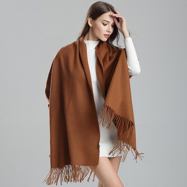 scarves 100% wool scarf women autumn winter thickened all-match solid color warm ultra-long cashmere shawls europe america, Blue;gray
scarves 100% wool scarf women autumn winter thickened all-match solid color warm ultra-long cashmere shawls europe america, Blue;gray