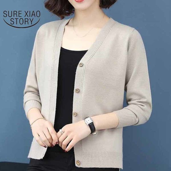 casual slim-fit knitted cardigan solid sweater elegant korean style sweet v-neck single-breasted women sweaters pull femme 11846 210415, White;black
casual slim-fit knitted cardigan solid sweater elegant korean style sweet v-neck single-breasted women sweaters pull femme 11846 210415, White;black