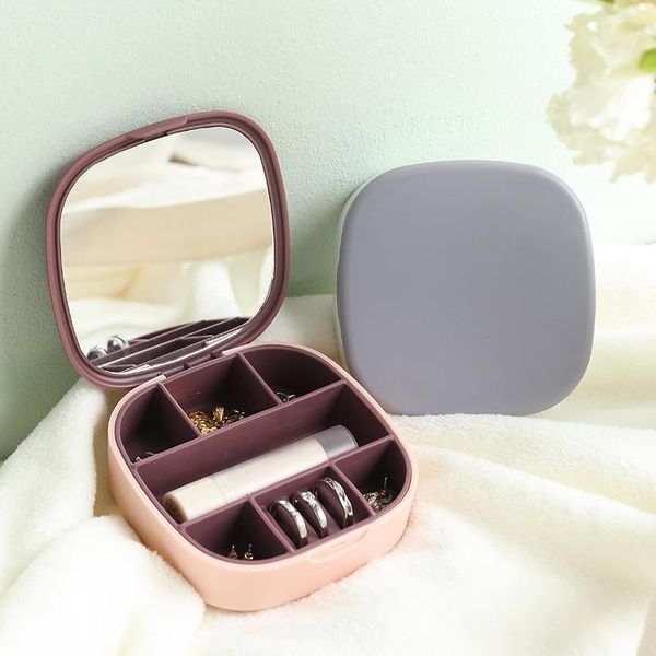 jewelry pouches, bags simple organizer box with mirror portable travel earrings necklace case ring girl princess storage carrying boxes, Pink;blue
jewelry pouches, bags simple organizer box with mirror portable travel earrings necklace case ring girl princess storage carrying boxes, Pink;blue