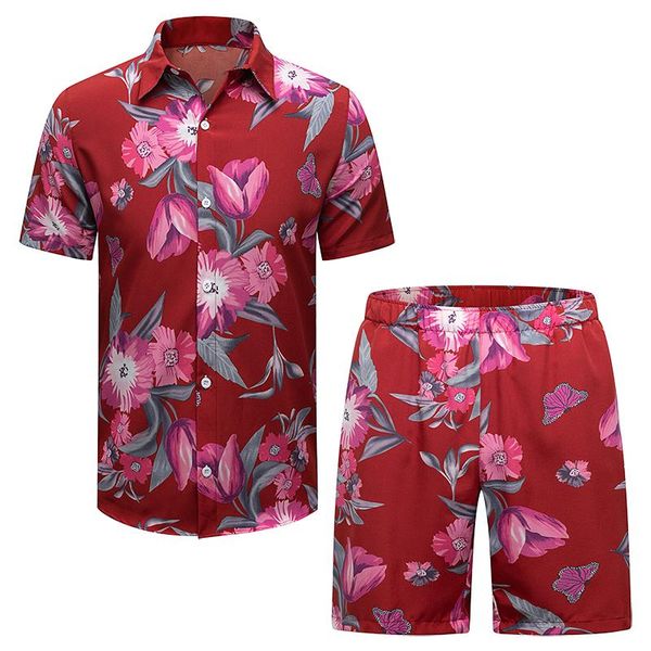 men's tracksuits cody lundin comfortable digital printing button shirts fashion summer beach suits, Gray
men's tracksuits cody lundin comfortable digital printing button shirts fashion summer beach suits, Gray