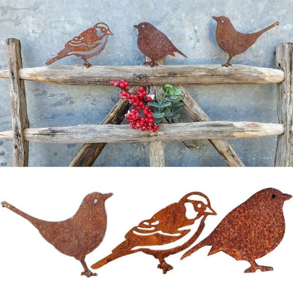 garden decorations rusty metal bird silhouettes woodpecker robin birds yard art gardening ornament statues outside fence decor
garden decorations rusty metal bird silhouettes woodpecker robin birds yard art gardening ornament statues outside fence decor