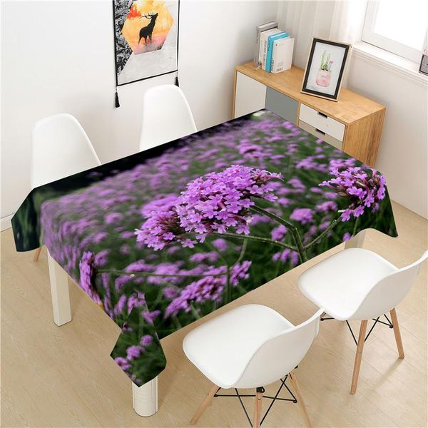 table cloth purple flowers tablecloth polyester el picnic rectangular covers home dining tea decoration
table cloth purple flowers tablecloth polyester el picnic rectangular covers home dining tea decoration