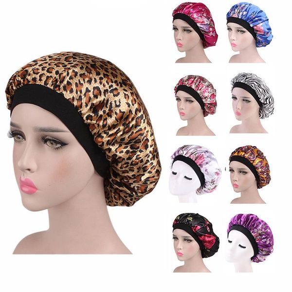 shower caps fshion women satin small floral night sleep cap hair bonnet hat silk leopard print head cover wide elastic band woman home
shower caps fshion women satin small floral night sleep cap hair bonnet hat silk leopard print head cover wide elastic band woman home