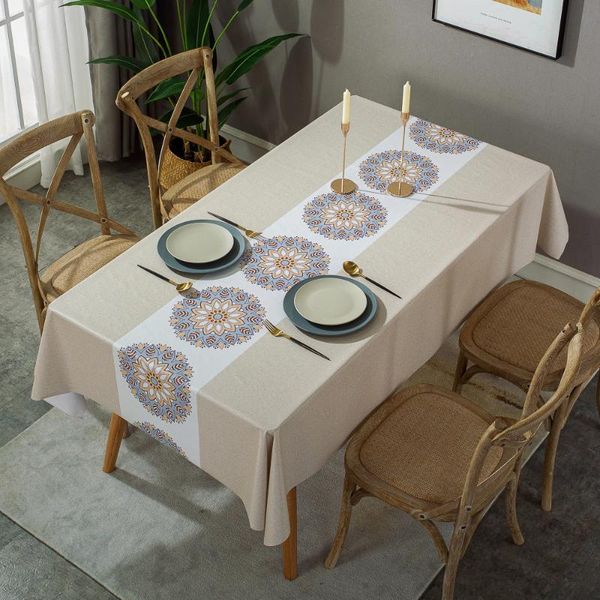 table cloth pvc tablecloth spot printing nordic pastoral style el oil-proof waterproof and -proof home dining
table cloth pvc tablecloth spot printing nordic pastoral style el oil-proof waterproof and -proof home dining