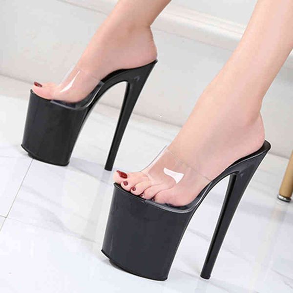 sandals women slippers 17cm 20cm special high heels fine platforms plus size 41 42 super summer k08u, Black
sandals women slippers 17cm 20cm special high heels fine platforms plus size 41 42 super summer k08u, Black