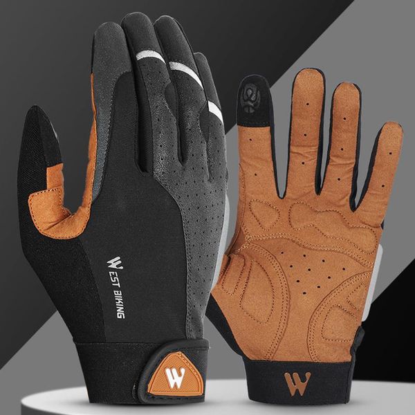 cycling gloves universal bike men and women non-slip full finger touch screen breathable profession, Black
cycling gloves universal bike men and women non-slip full finger touch screen breathable profession, Black