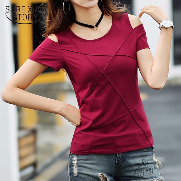 cotton summer casual slim tees t-shirt female clothes short sleeve solid women tshirt ol camiseta mujer 8606 50 210417, White
cotton summer casual slim tees t-shirt female clothes short sleeve solid women tshirt ol camiseta mujer 8606 50 210417, White