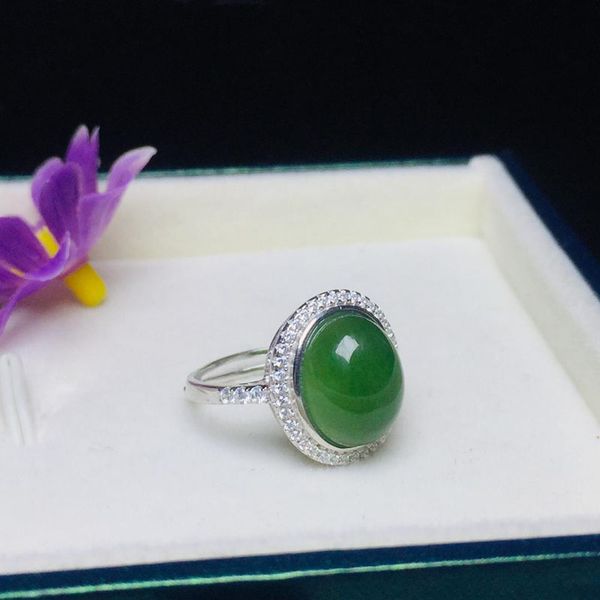 women jewelry jade ring with natural round shape jasper 925 silver mosaic fine for women party or gift, Black;brown
women jewelry jade ring with natural round shape jasper 925 silver mosaic fine for women party or gift, Black;brown
