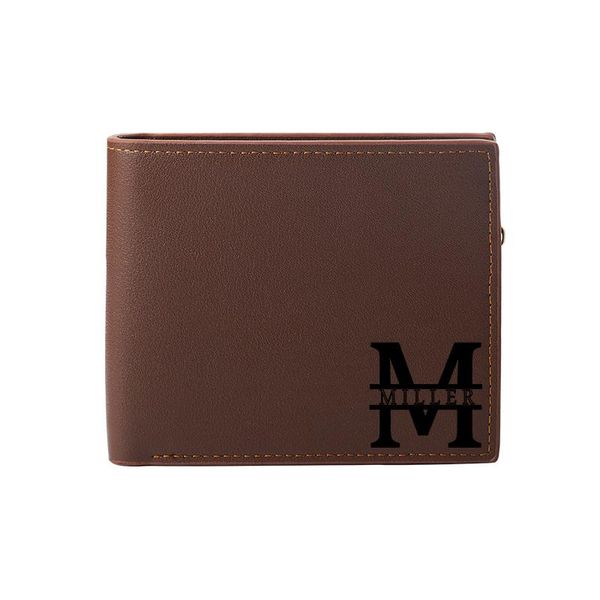 custom name corner initial mens personalization tri-fold pu leather purse engraving wallet wallets, Red;black
custom name corner initial mens personalization tri-fold pu leather purse engraving wallet wallets, Red;black