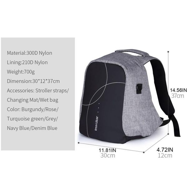 backpack multifunction mother-baby outing diaper bags fashion travel waterproof nappy maternity bag anti-theft carrier k5da
backpack multifunction mother-baby outing diaper bags fashion travel waterproof nappy maternity bag anti-theft carrier k5da